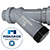 Monarch | Hayward Flow Control CPVC Y Strainer | YSH Series
