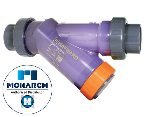 Monarch | Hayward Flow Control Clear PVC Y Strainer | YSH Series