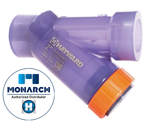 Monarch | Hayward Flow Control Clear PVC Y Strainer | YSH Series
