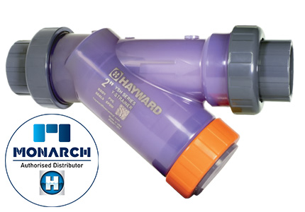 Monarch | Hayward Flow Control YSH Series PVC Clear Y Strainers