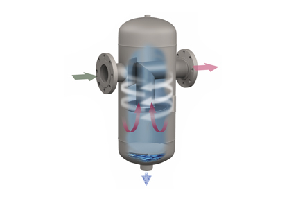 Type T Fabricated Gas Liquid Separator