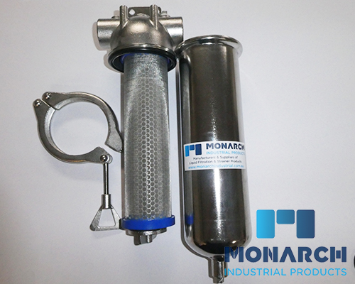 1” BSP Strainer and Cartridge Filter