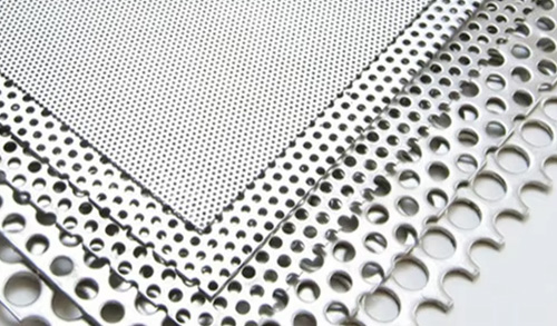 Monarch Cut Sections of Stainless Steel Perforated Sheet