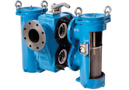 Duplex Basket Strainers in Cast Iron