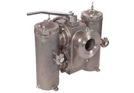 Duplex Basket Strainers in Stainless Steel