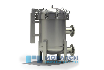 Multi bag filter housing, Bolted closure