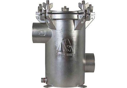 Simplex Basket Strainers in 2205 Stainless SteelDifferential pressure.