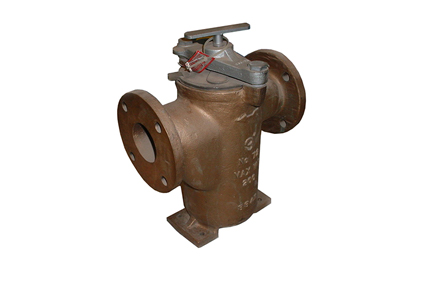 Eaton Model 72 Simplex Basket Strainer in Bronze