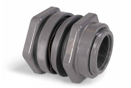 BFA Series Bulkhead Fittings - Standard Flange