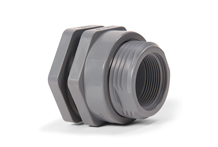 BFAS Series Bulkhead Fittings - Standard Flange